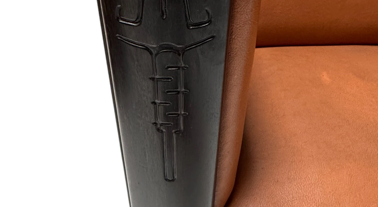 Art Deco Amsterdamse School Bench by Daniêl van Dorp for Gebroeders Reens